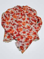 Floral Printed Long Sleeve Blouse