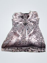 APT.19 Printed Sleeveless Blouse