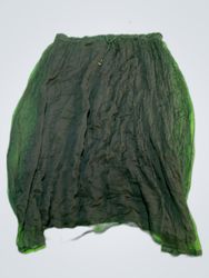 Simonia Sheer Black Maxi Skirt