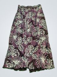 Etikknit Floral Maxi Skirt