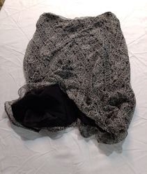 White House Black Market Printed Silk Maxi Skirt