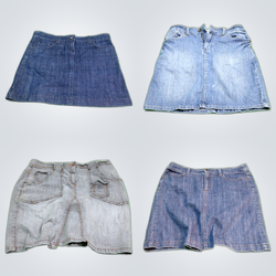 Denim Mini Skirt Bundle