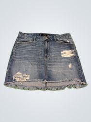 Hollister Denim Mini Skirt