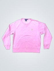 Ralph Lauren Sport Pink Crewneck Sweatshirt