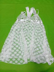 White Polka Dot Dress