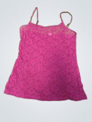 Pink Lace Camisole