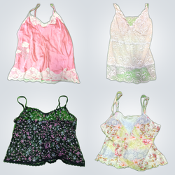 Y2K Camisoles Lace Bundle