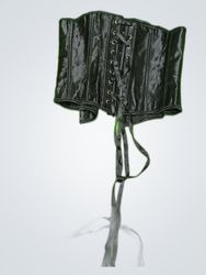 Black Satin Corset