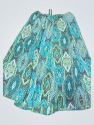 Printed Maxi Skirt