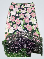 Goodthreads Floral Print Midi Skirt