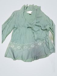 Allison Taylor Ruffle Blouse