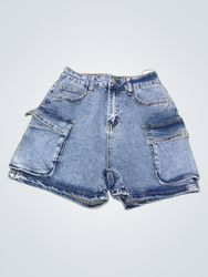 Unbranded Denim Cargo Shorts