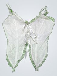 White Lace Corset