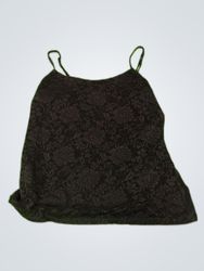 Black Lace Camisole Top