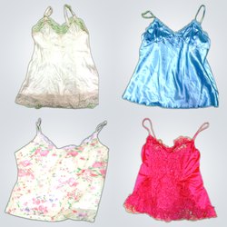 Lace Satin Camisoles Bundle