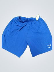 Gymshark Blue Nylon Shorts