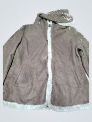 Jones New York Sport Brown Suede & Shearling Lined..