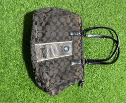 Coach Monogram Shoulder Bag