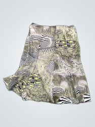 Mayerline Geometric Print Wide-Leg Pants