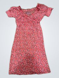 Zara Floral Wrap Mini Dress