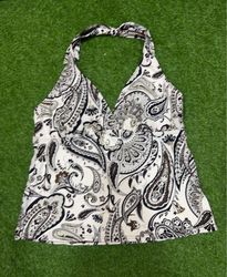 Top Camisole Halter Impresso