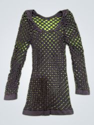 Unbranded Black Mesh Hoodie