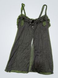 Unbranded Sheer Lace Trim Camisole Top