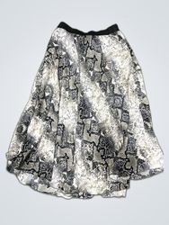 Primark Snake Print Maxi Skirt