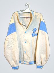 Levi's Beige Varsity Jacket