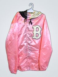 SD-Sport Pink Satin Hooded Jacket