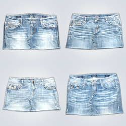 Vigoss Denim Skirt Bundle