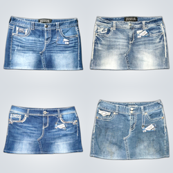 Maurices Denim Skirt Bundle