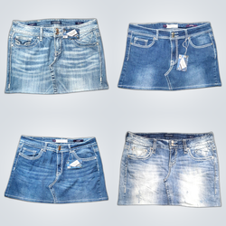 Vigoss Denim Mini Skirts