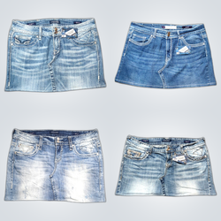 Vigoss Denim Mini Skirts