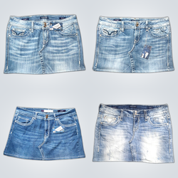 Vigoss Denim Mini Skirts