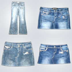 Maurices Denim Skirt Bundle