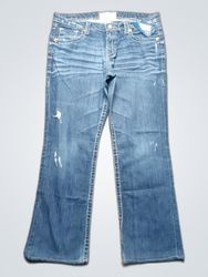 Big Star Distressed Bootcut Jeans