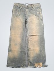 Distressed Denim Jeans