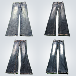 Low Rise Straight Leg Jeans