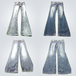 Flared Stretch Jeans Bundle