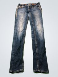 Rock & Republic Low-Rise Flare Jeans