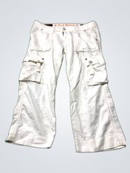 Rock Revival White Cargo Pants