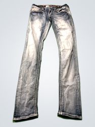 Rock Revival Low Rise Embellished Jeans