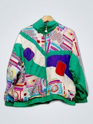 Casual Isle Multicolored Track Jacket