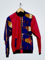 Multicolor Bomber Jacket
