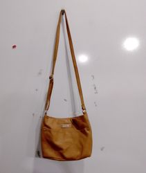 Kenneth Cole Reaction Brown Leather Crossbody Bag