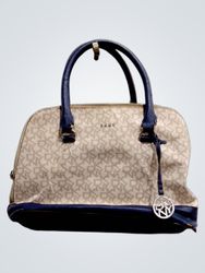 DKNY Monogram Dome Satchel Bag