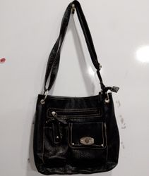 Black handbag