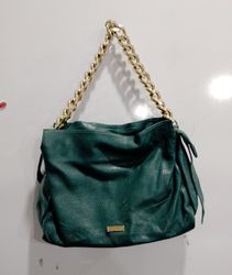 Green Leather Handbag