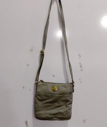 Gray Crossbody Bag